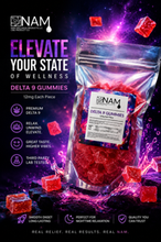 Load image into Gallery viewer, Delta 9 THC Hemp Gummies - Strawberry